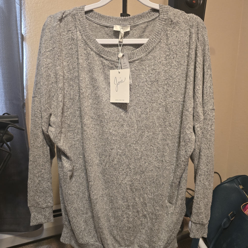 Joie Heathered Gray Pullover
